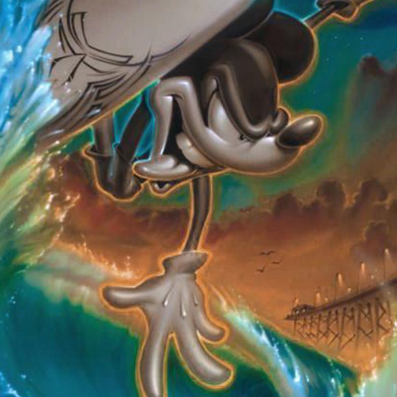 Noah "Off The Lip" Signed Limited Edition Giclee on Canvas