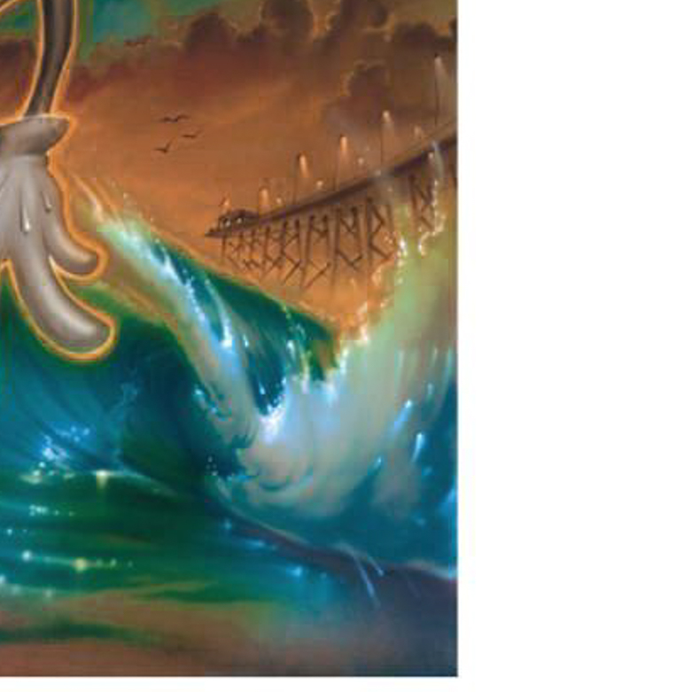 Noah "Off The Lip" Signed Limited Edition Giclee on Canvas