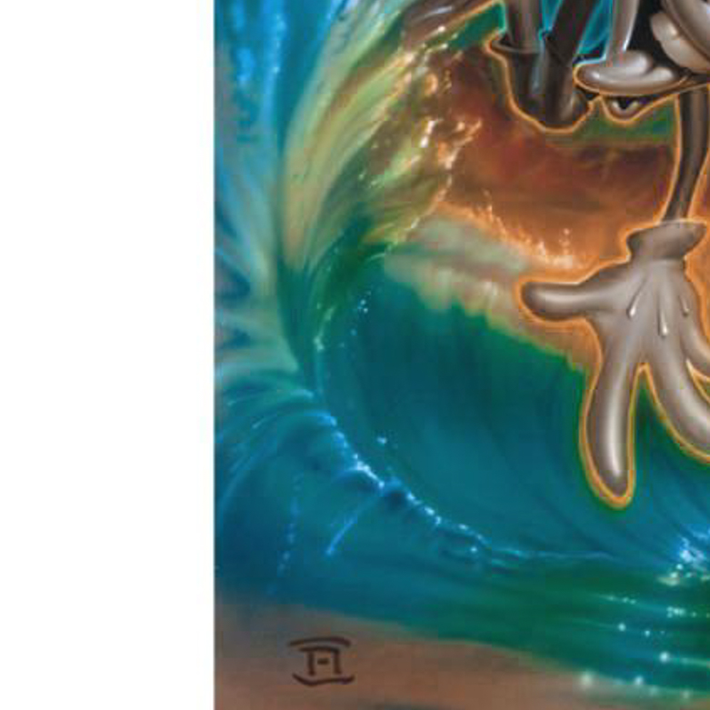 Noah "Off The Lip" Signed Limited Edition Giclee on Canvas