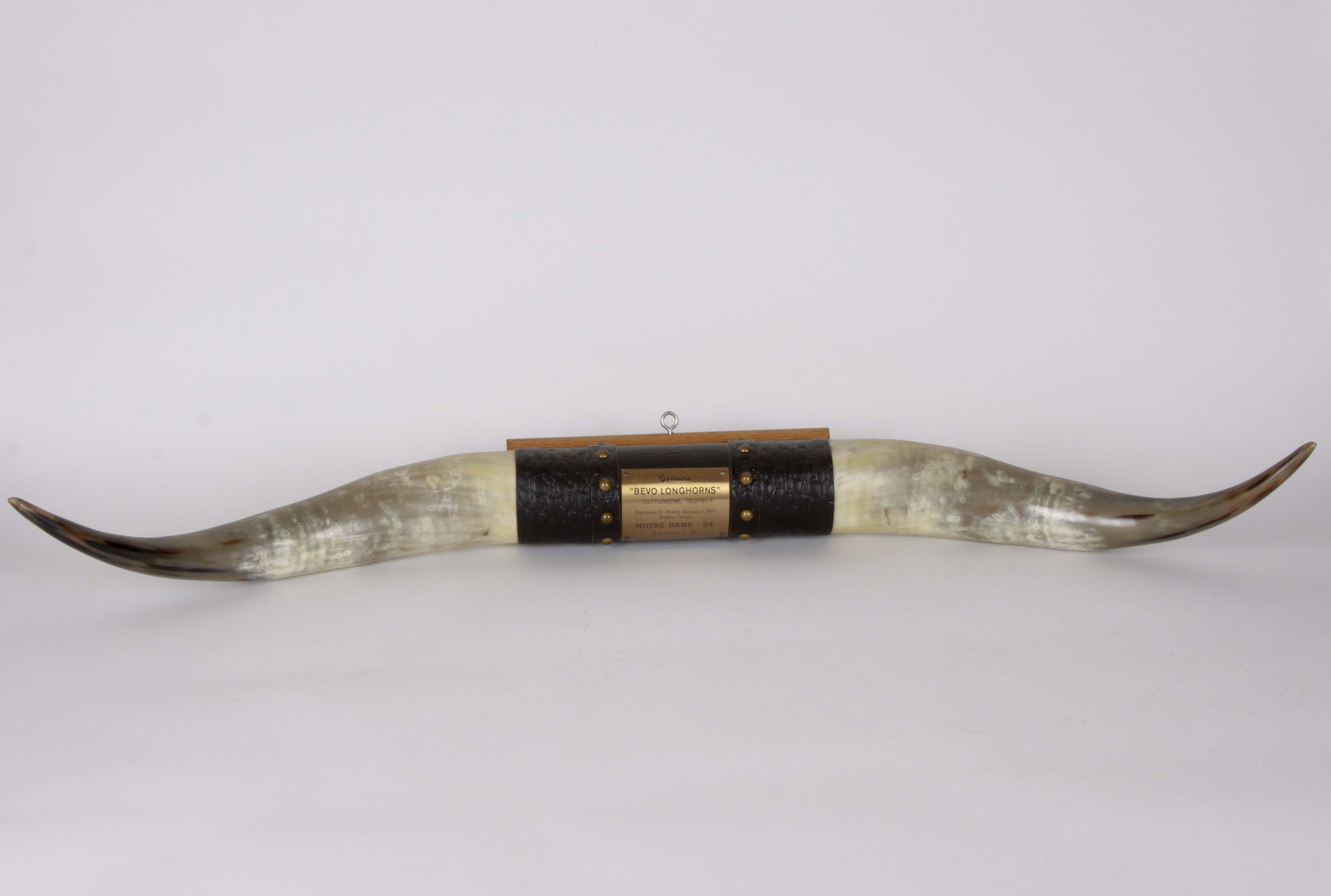 Genuine "Bevo Longhorns" Cotton Bowl Trophy