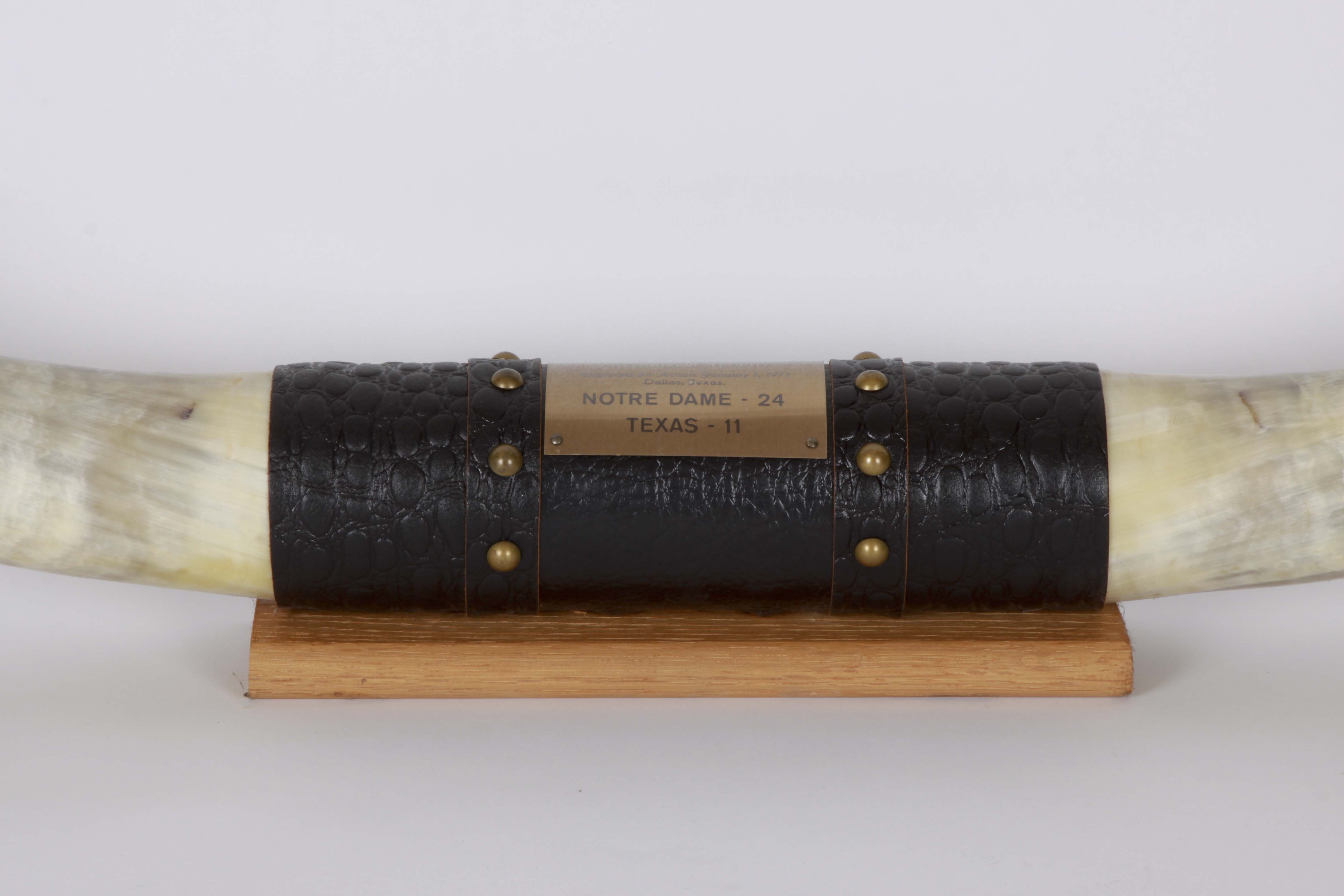 Genuine "Bevo Longhorns" Cotton Bowl Trophy