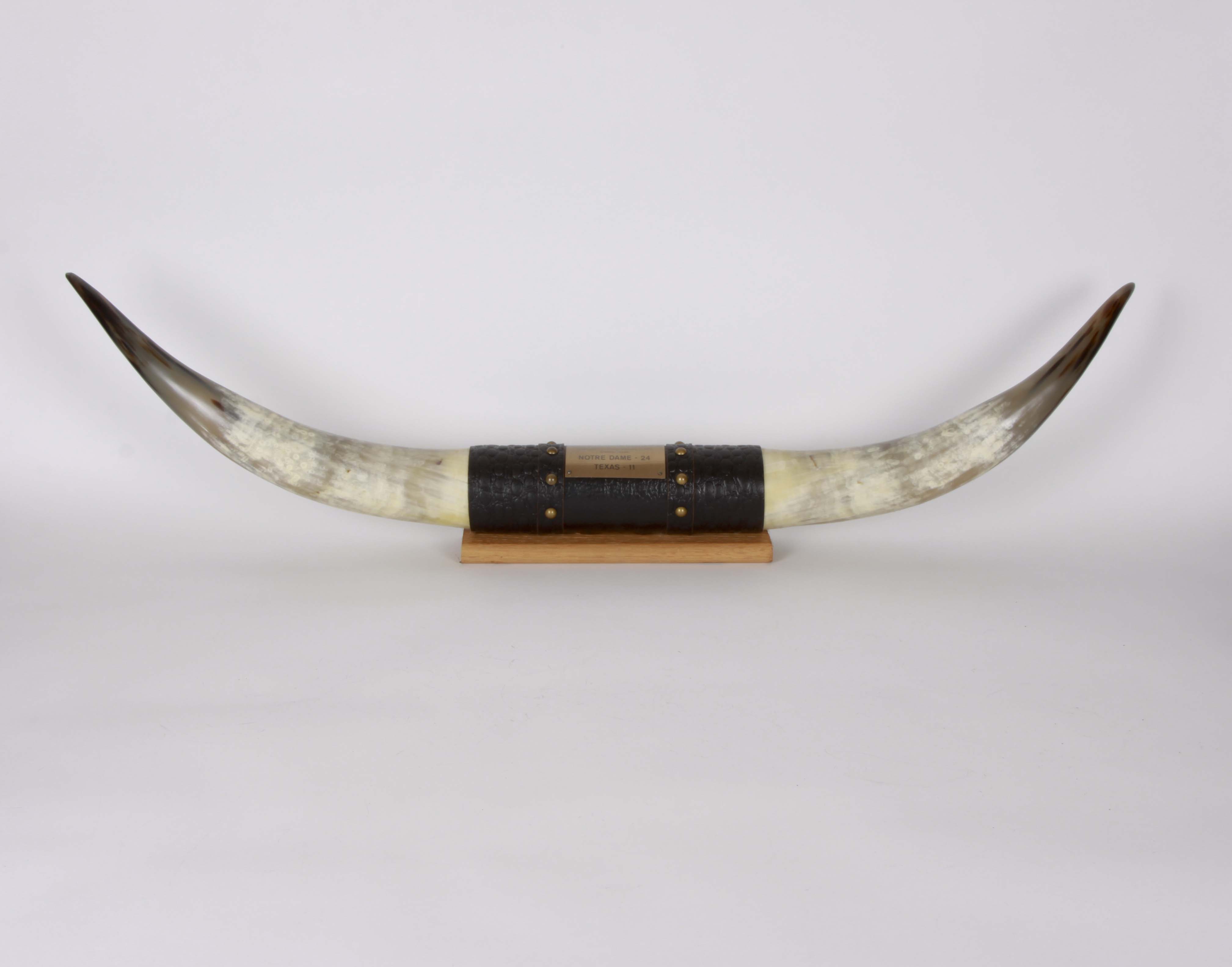 Genuine "Bevo Longhorns" Cotton Bowl Trophy