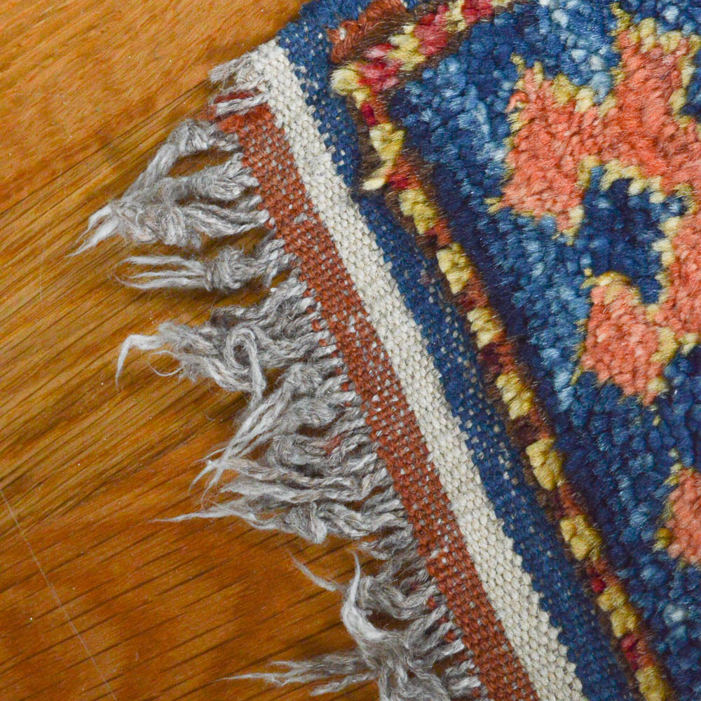 Exceptional Handwoven Kazak Cloud-band Chondzoresk Area Rug