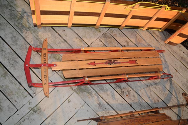 Vintage Sled Collection