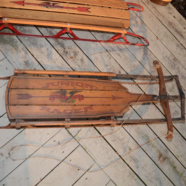 Vintage Sled Collection