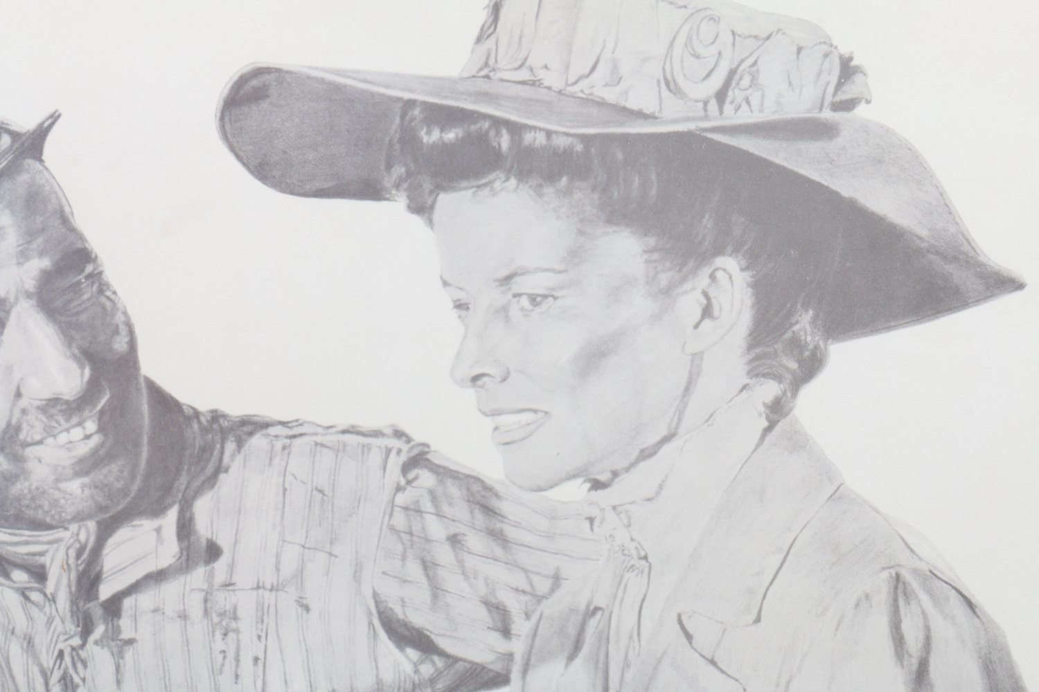 Pair of Offset Lithograph Art Prints after Lanse