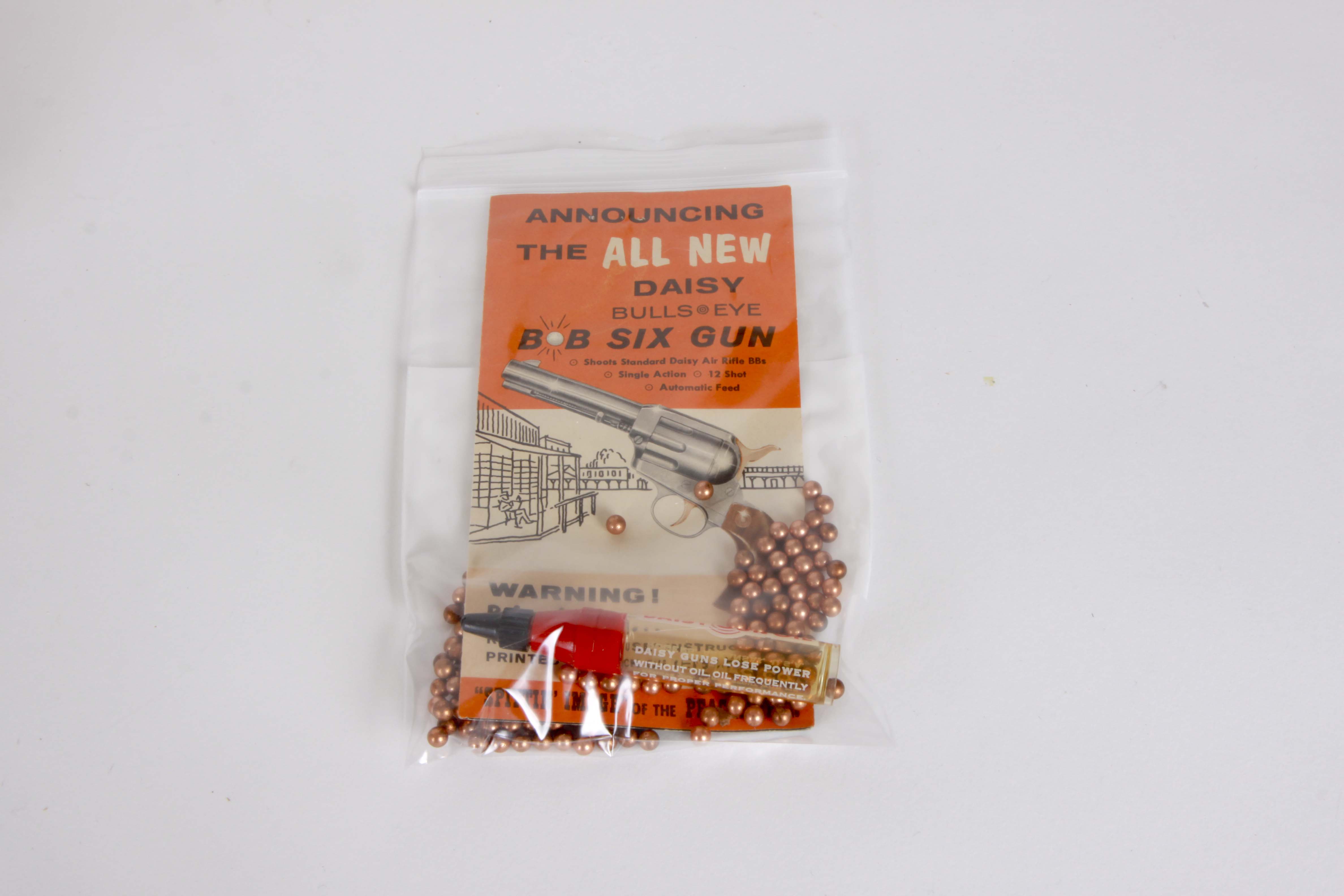 Vintage Daisy Bullseye BB Six Gun