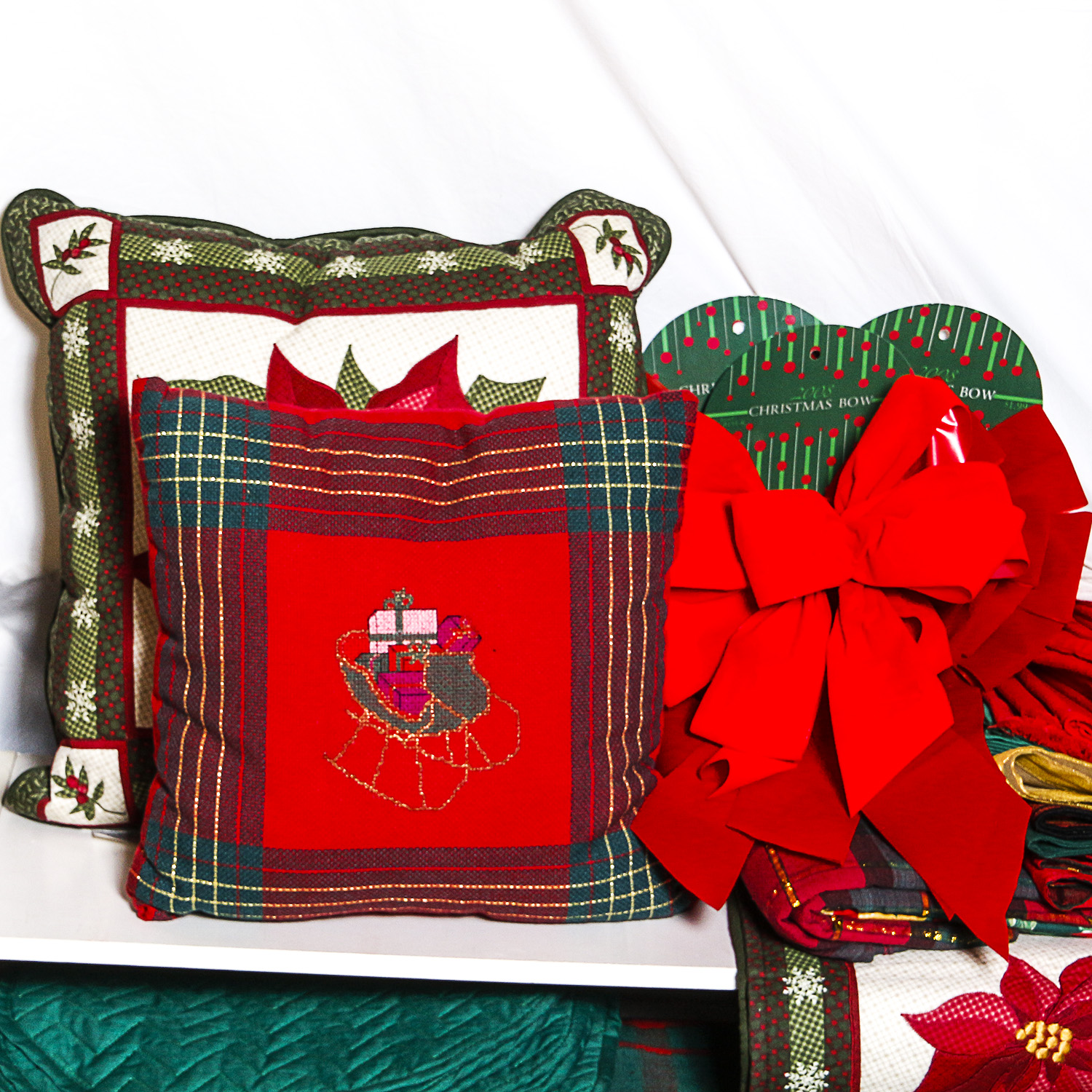 Large Group of Christmas Themed Decor