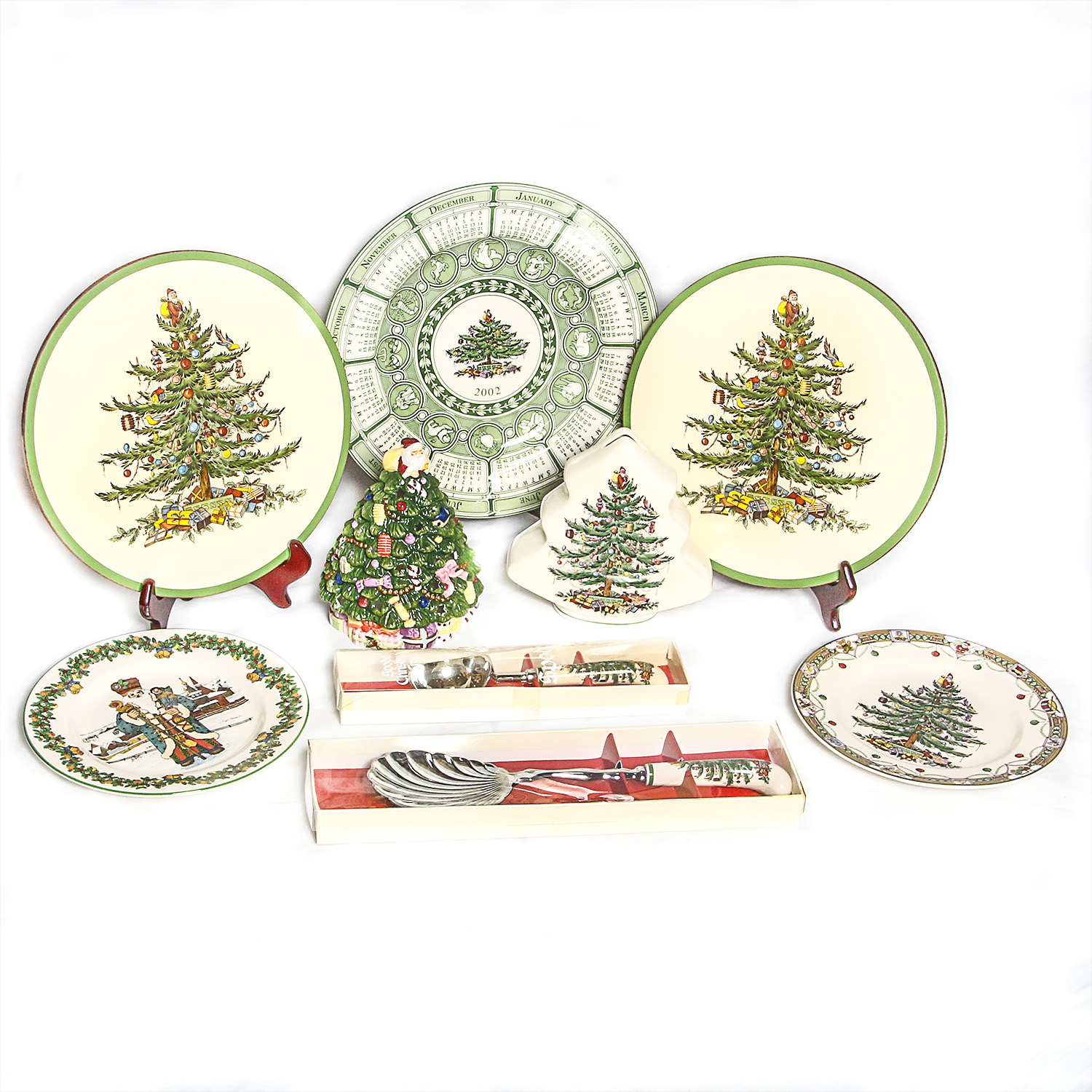 Large Group of Christmas Themed Decor