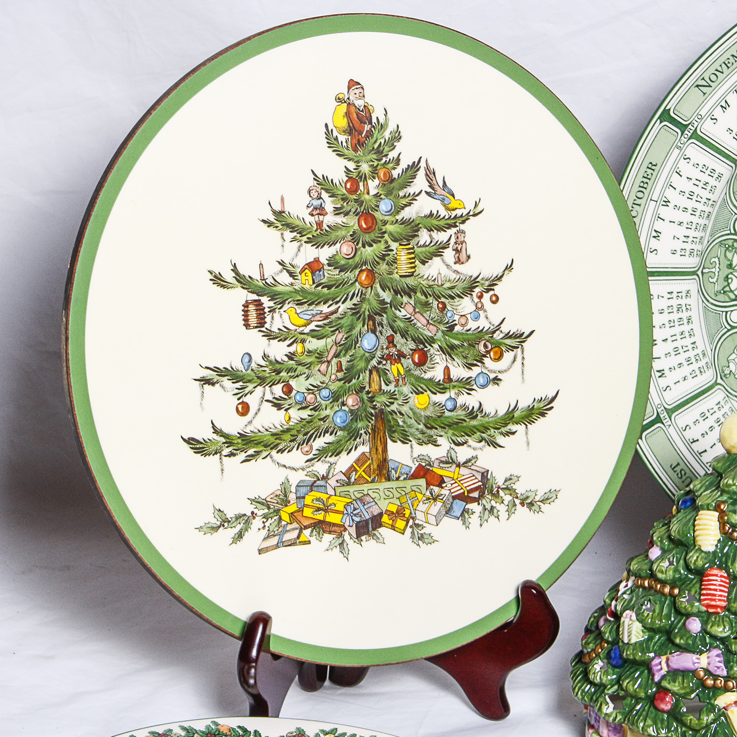 Large Group of Christmas Themed Decor