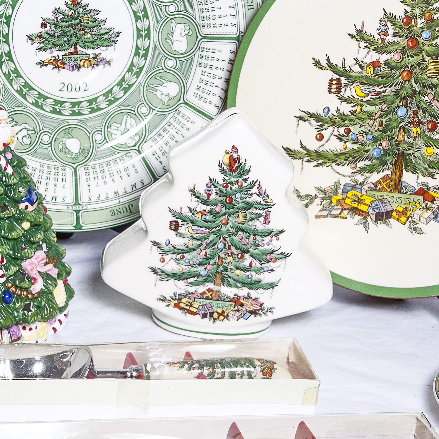 Large Group of Christmas Themed Decor