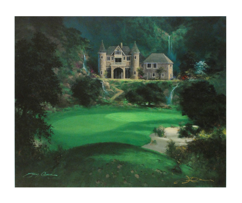 James Coleman "Dream Green Come True" Signed Limited Edition Lithograph