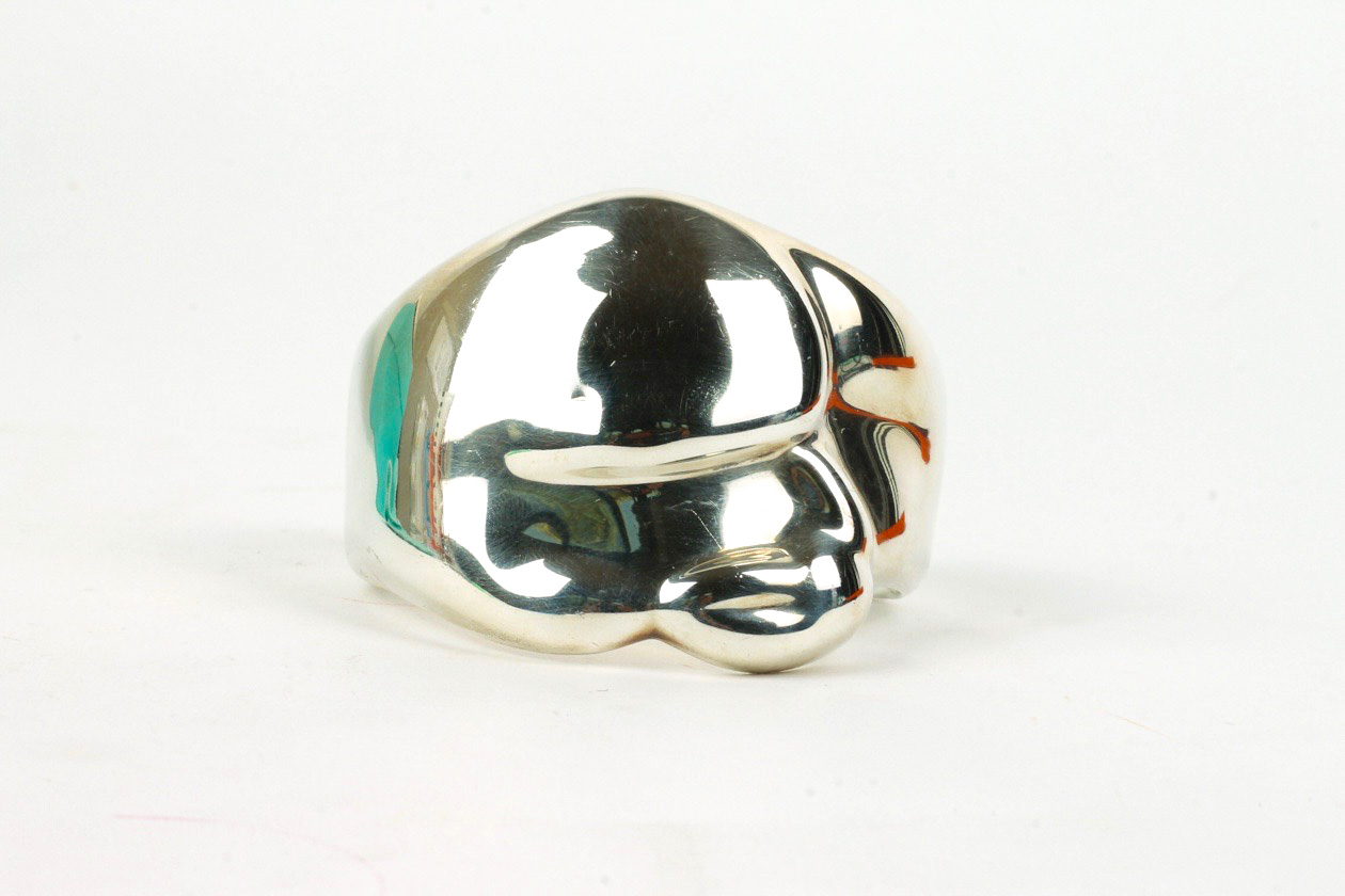 Elsa Peretti Tiffany & Co. Sterling Silver Zodiac Cancer Cuff