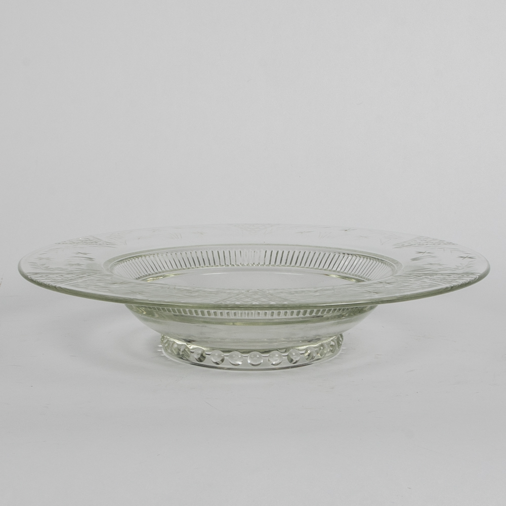 Selection of Vintage Etched Glassware