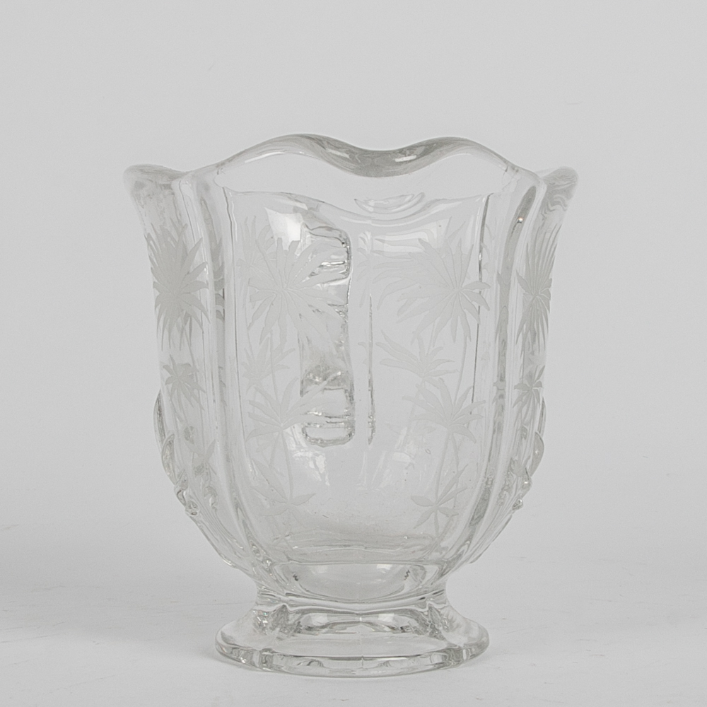 Selection of Vintage Etched Glassware