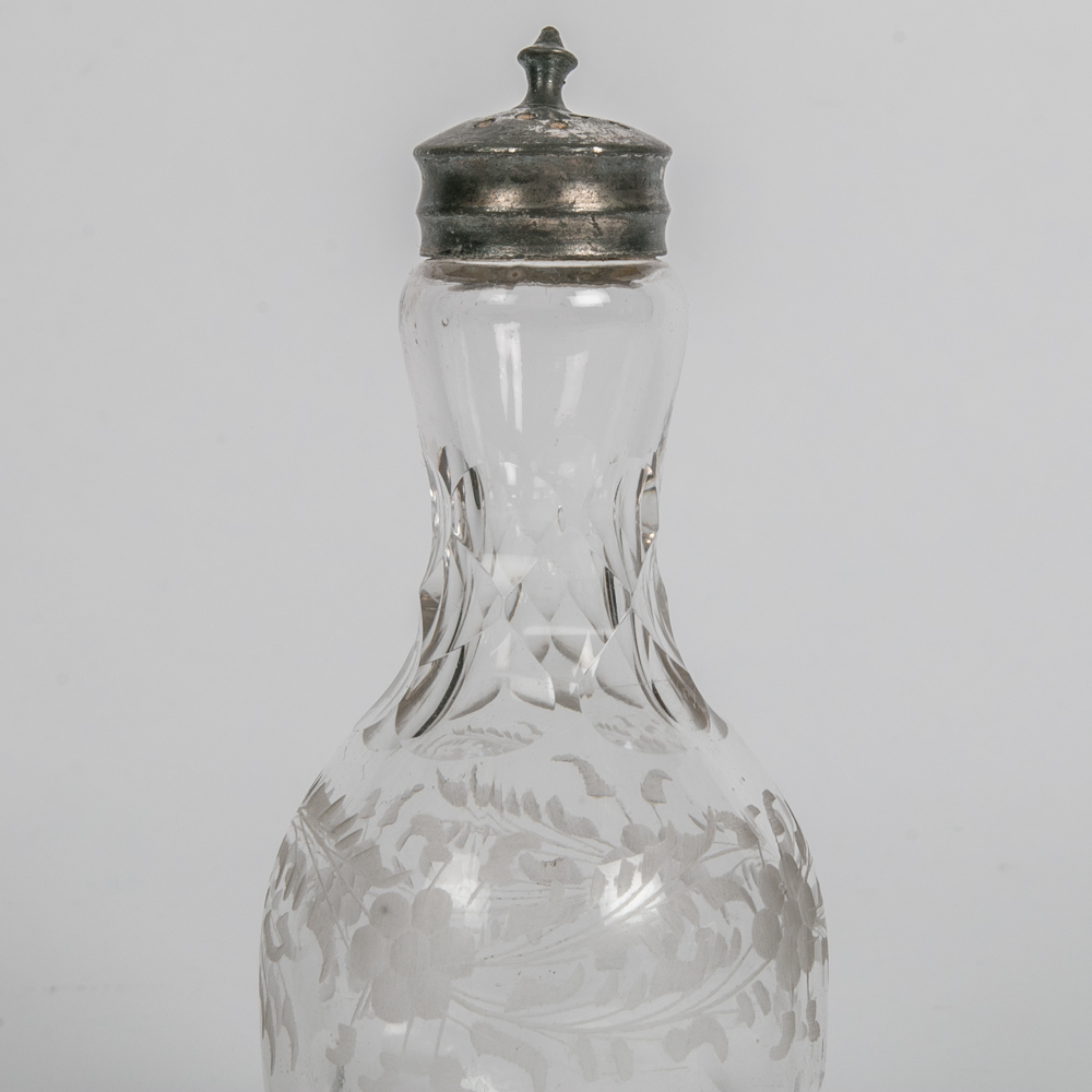 Selection of Vintage Etched Glassware