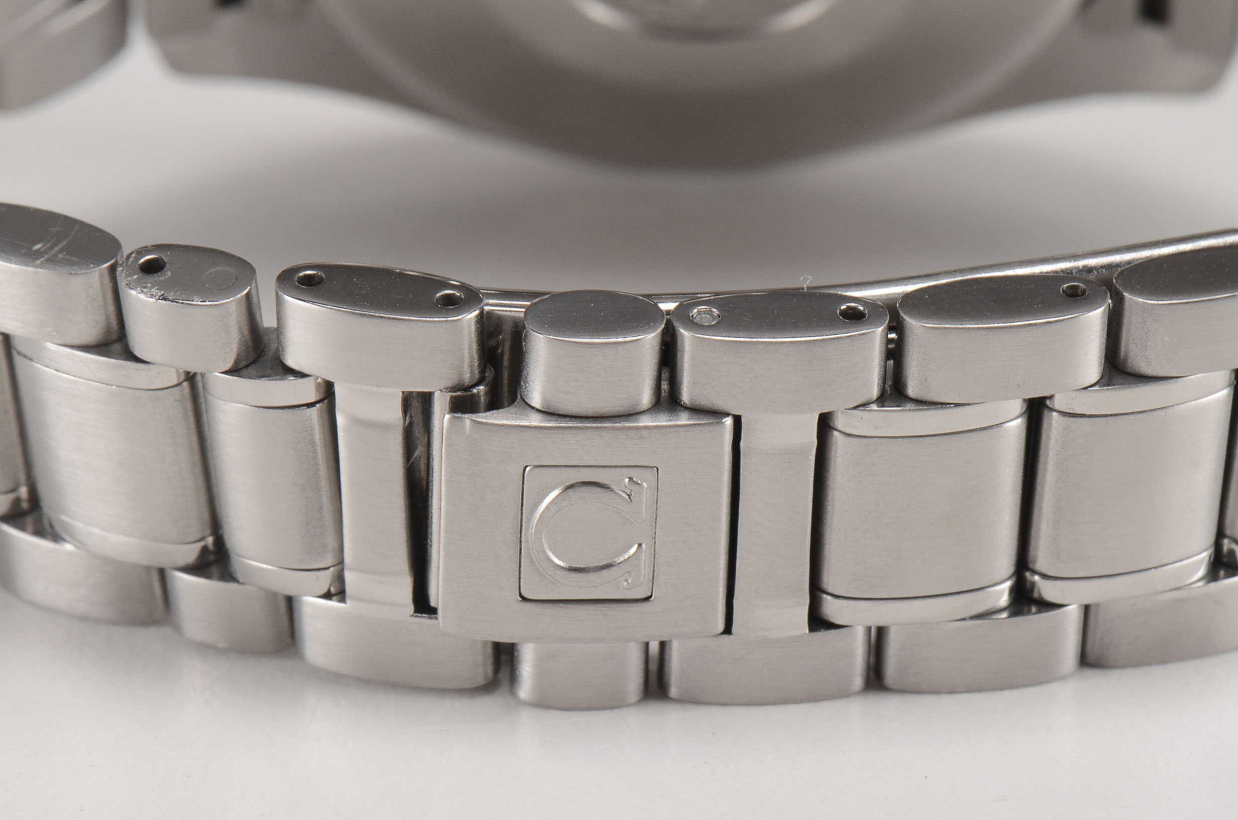 Men's Omega Speedmaster Triple Calendar Date Chrono Autograph