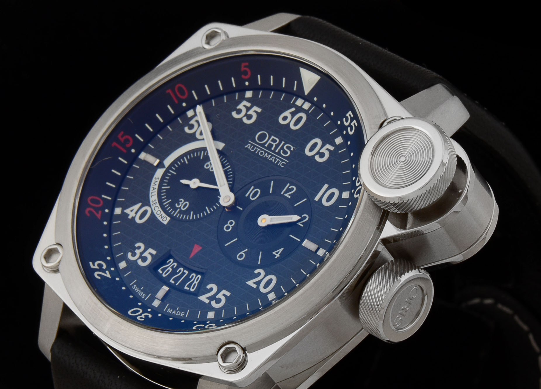 Men's NEW Oris BC4 Flight Timer Der Meisterflieger Regulator Automatic Watch