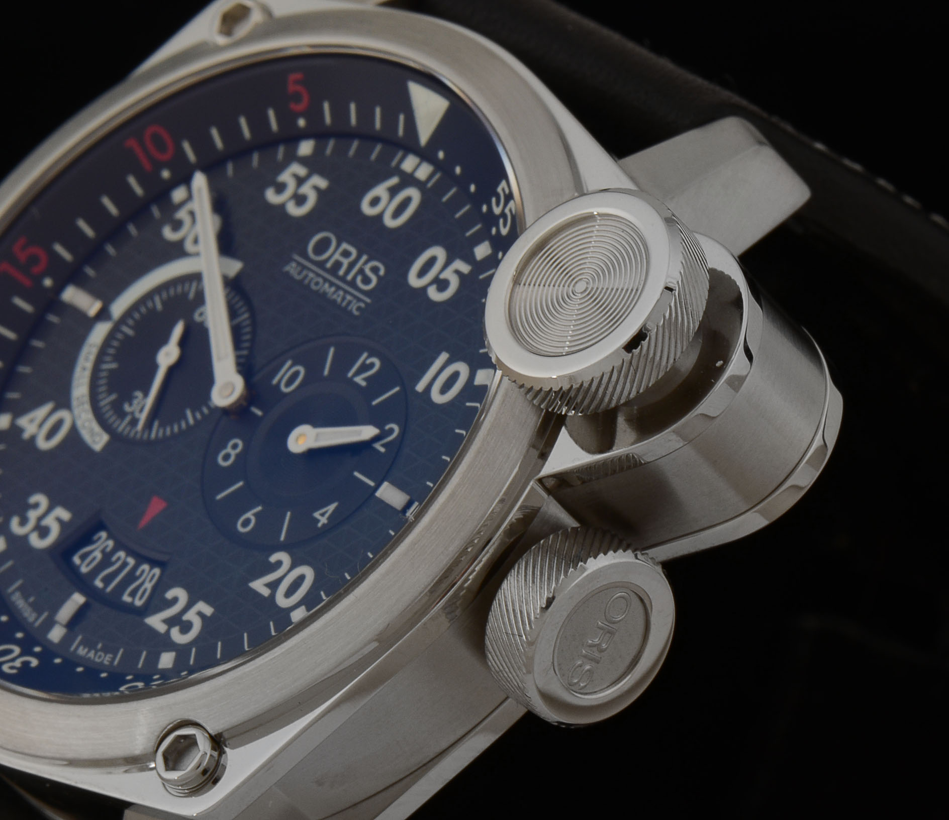 Men's NEW Oris BC4 Flight Timer Der Meisterflieger Regulator Automatic Watch