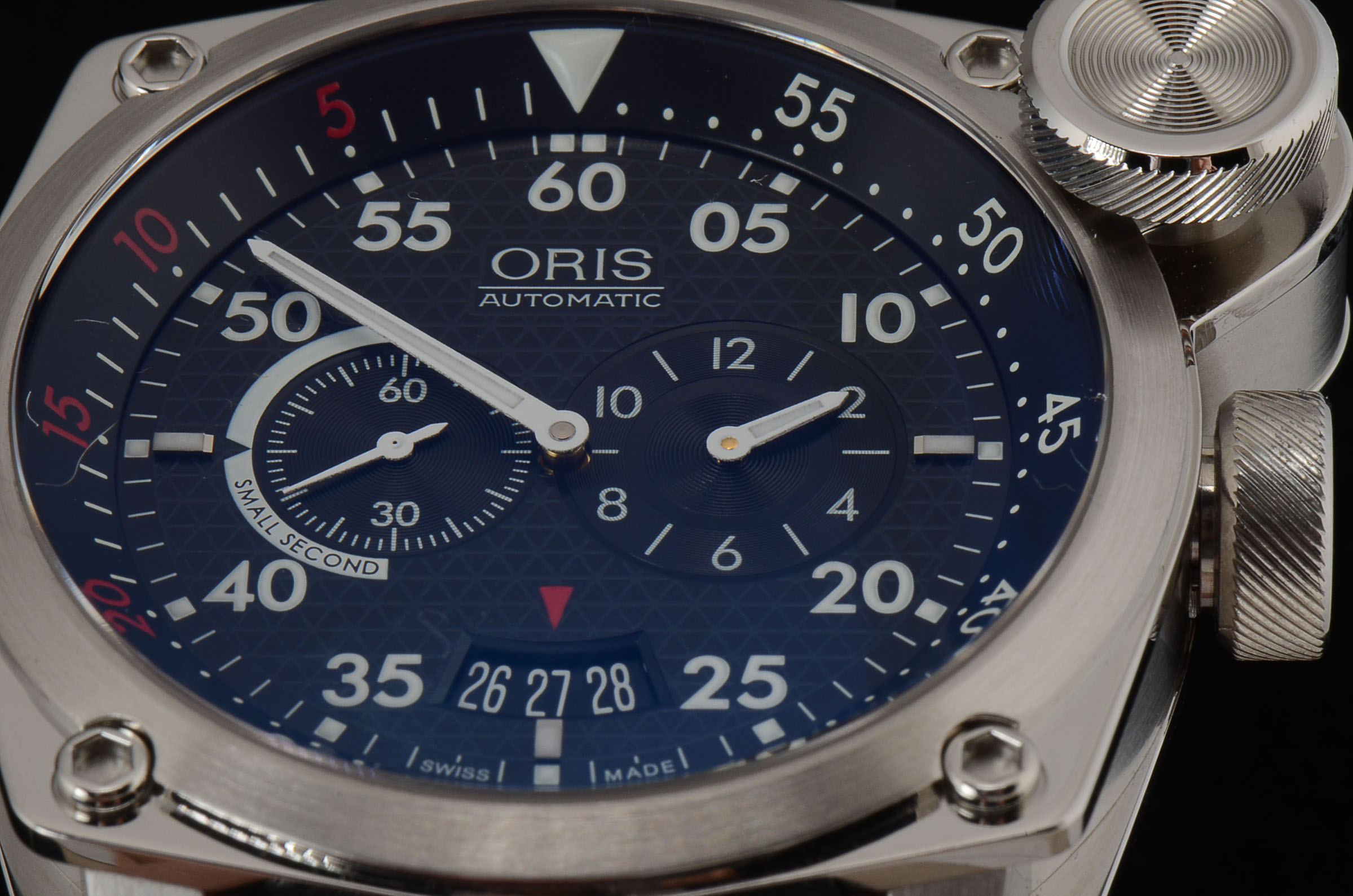 Men's NEW Oris BC4 Flight Timer Der Meisterflieger Regulator Automatic Watch