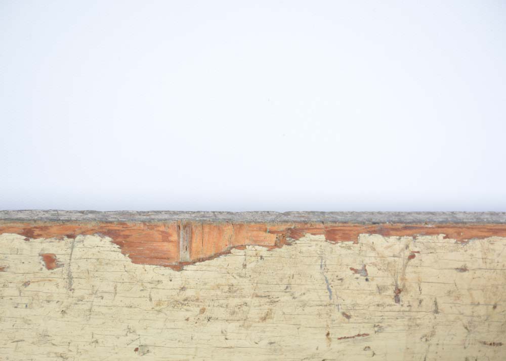 Vintage Rolling Wood Cart