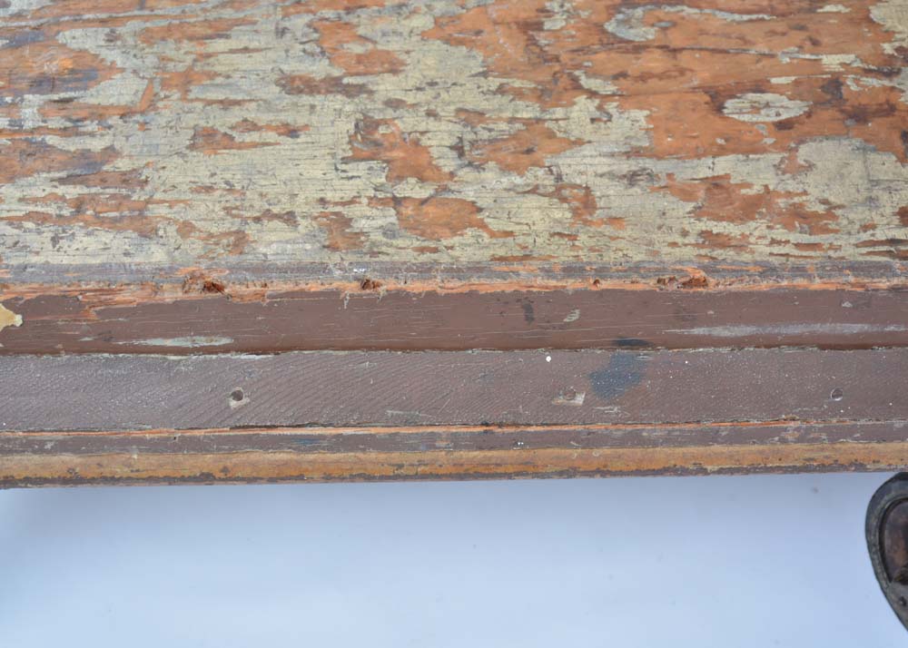 Vintage Rolling Wood Cart