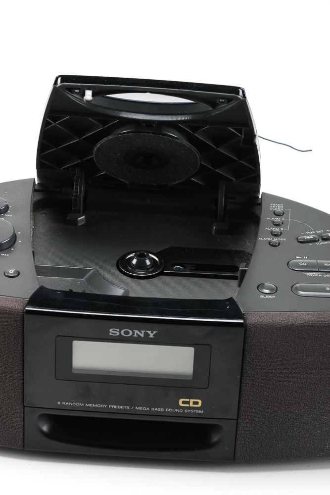 Sony Radio Alarm Clock With CD Player