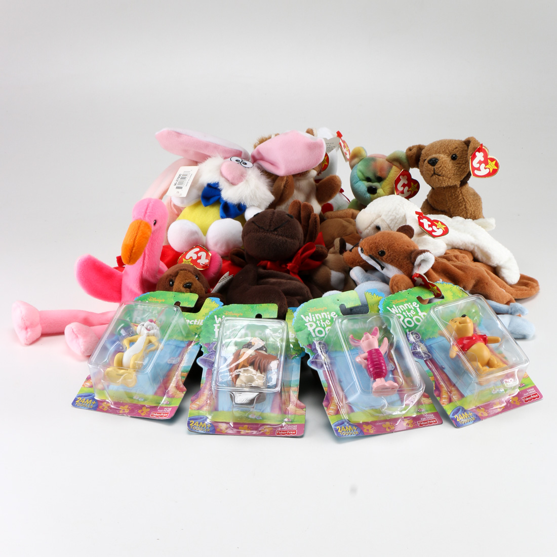 Ty Beanie Babies and Collectible Winnie-the-Pooh Toys