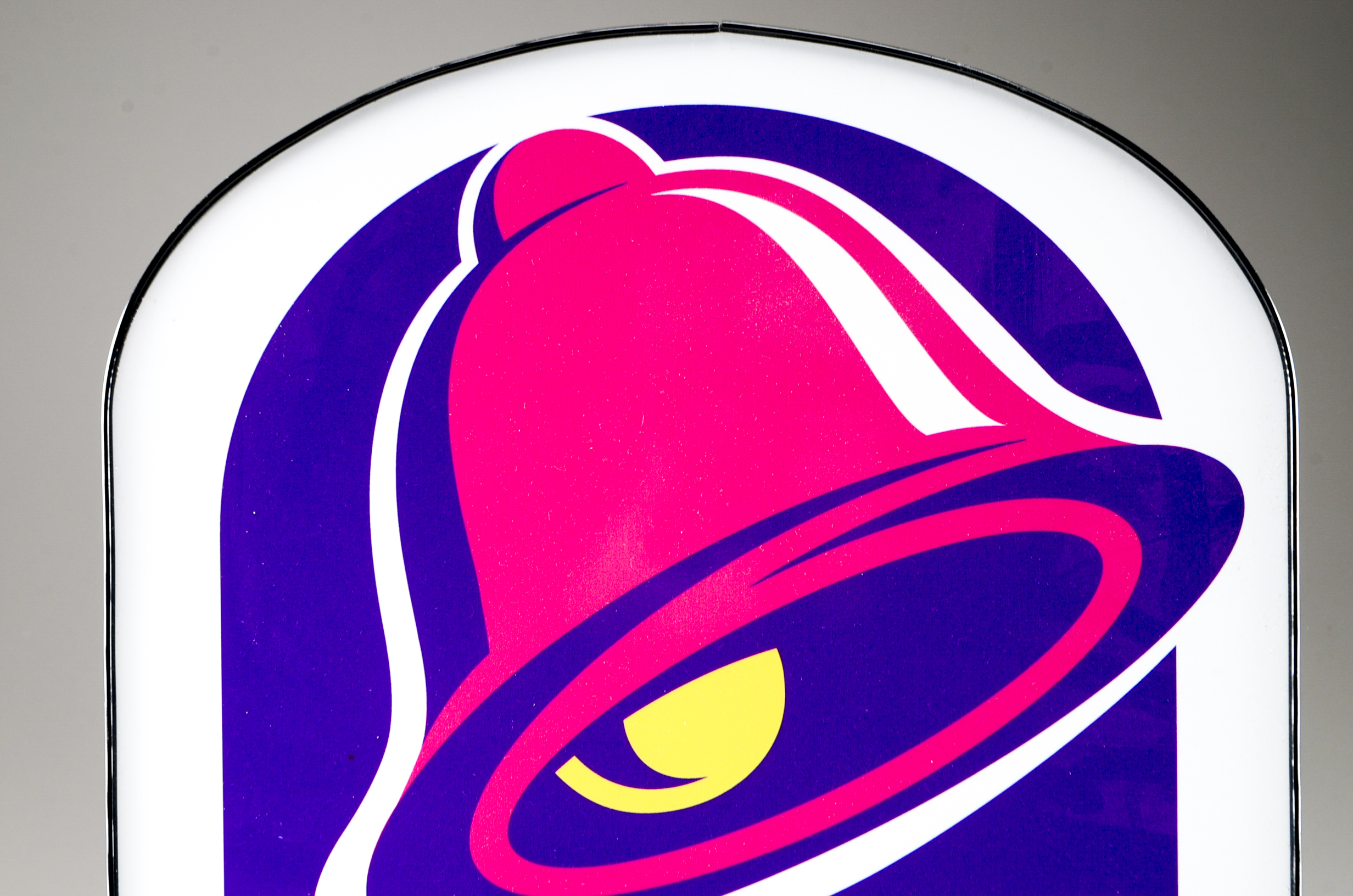 Vintage "Taco Bell" Sign Framed