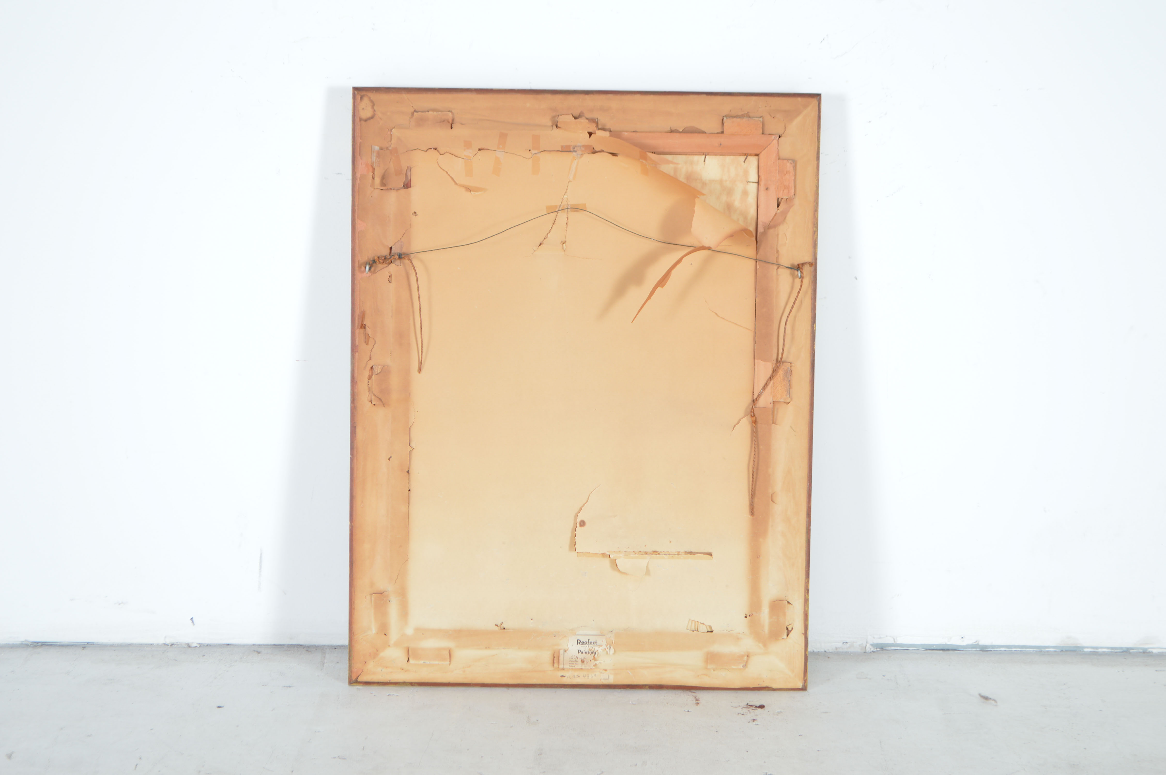 Gilt Framed 'Reofect Painting' of "The Blue Boy" by Gainsborough