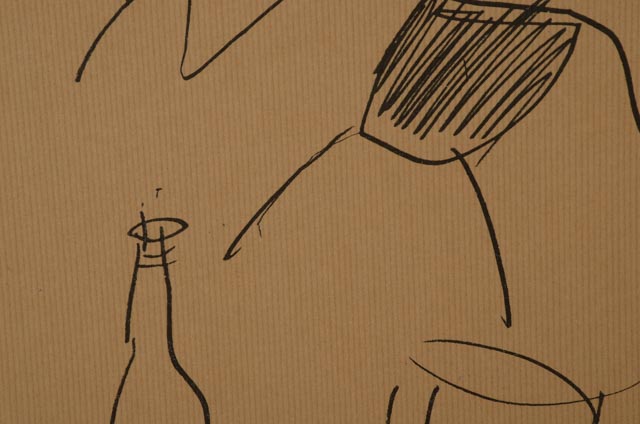 Original 1975 Exhibition Poster "1890 - 1945 Dessins du Museée National d'Art Moderne"