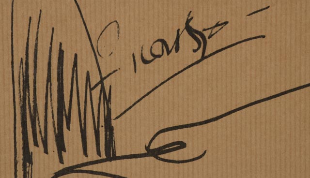 Original 1975 Exhibition Poster "1890 - 1945 Dessins du Museée National d'Art Moderne"