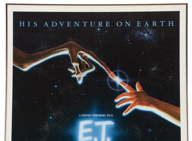 "E.T." Original 1982 Vintage Movie Poster