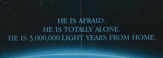 "E.T." Original 1982 Vintage Movie Poster