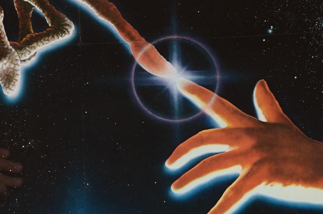 "E.T." Original 1982 Vintage Movie Poster