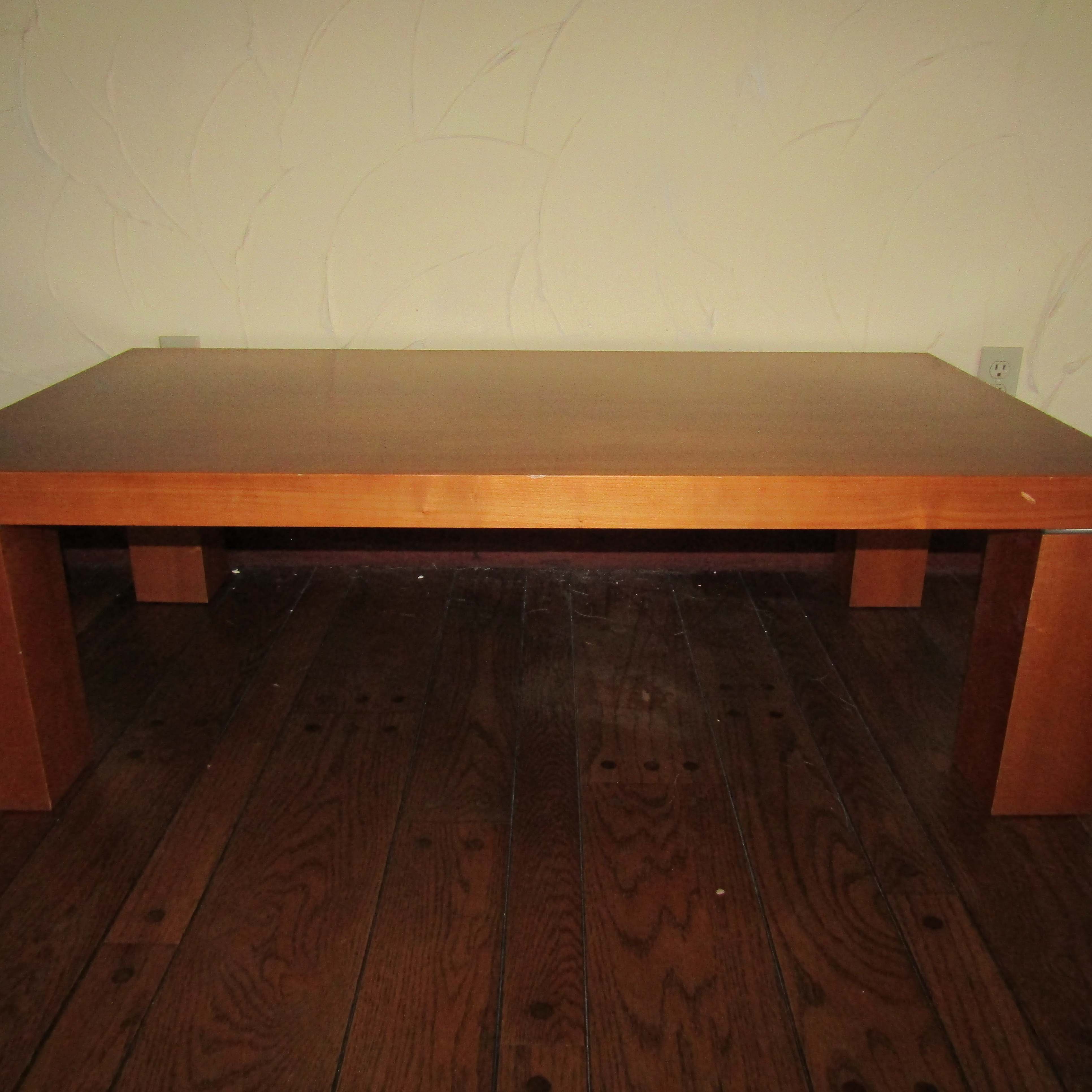 Cattelan Italia Modern Maple Cocktail Table