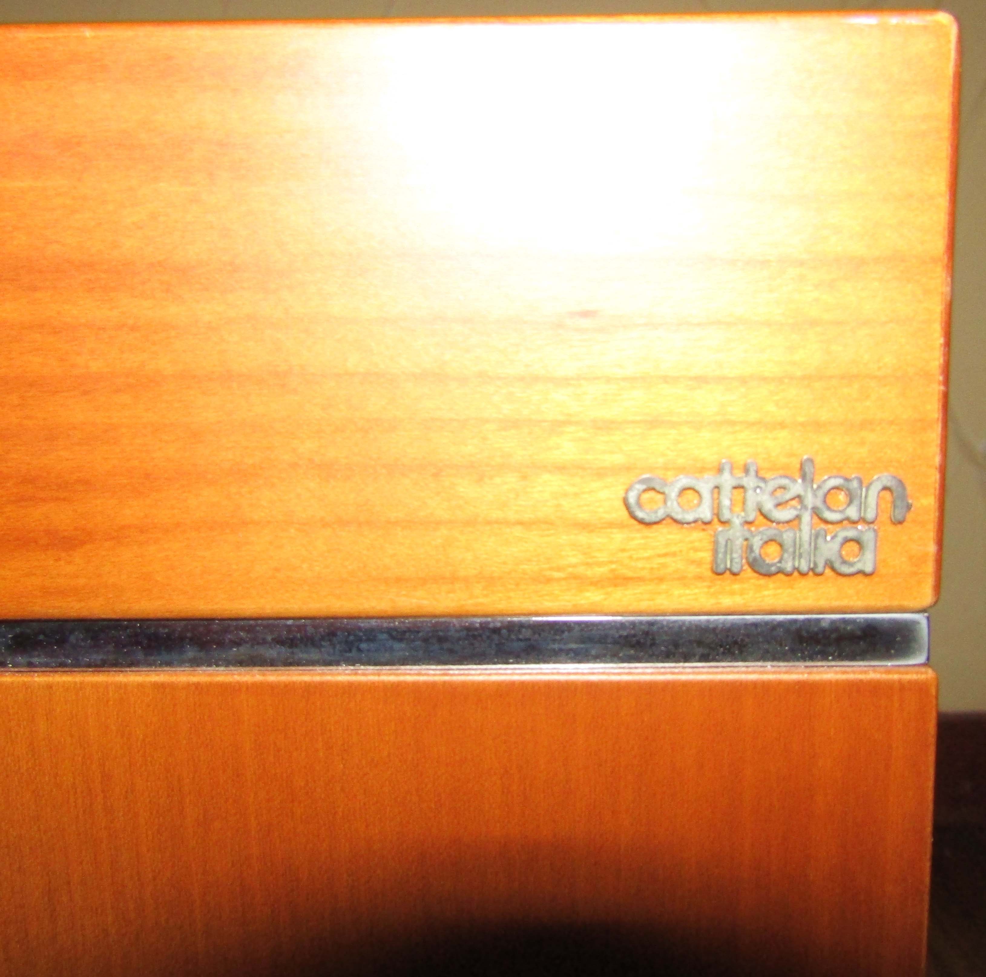 Cattelan Italia Modern Maple Cocktail Table