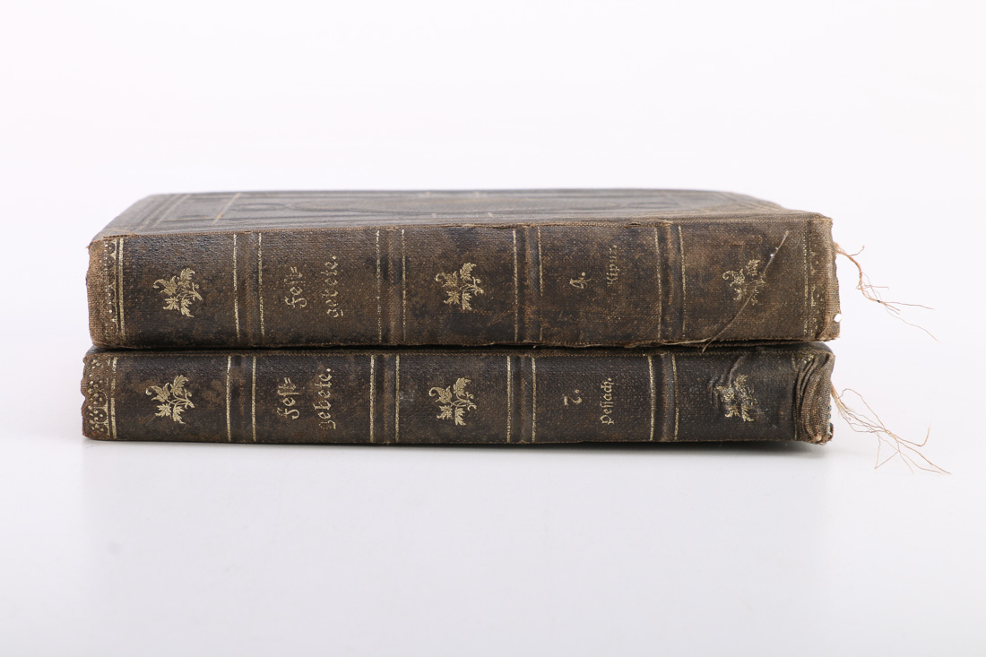 19th Century Hebrew-German Prayer Books