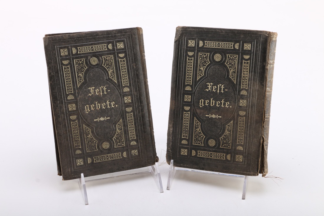 19th Century Hebrew-German Prayer Books