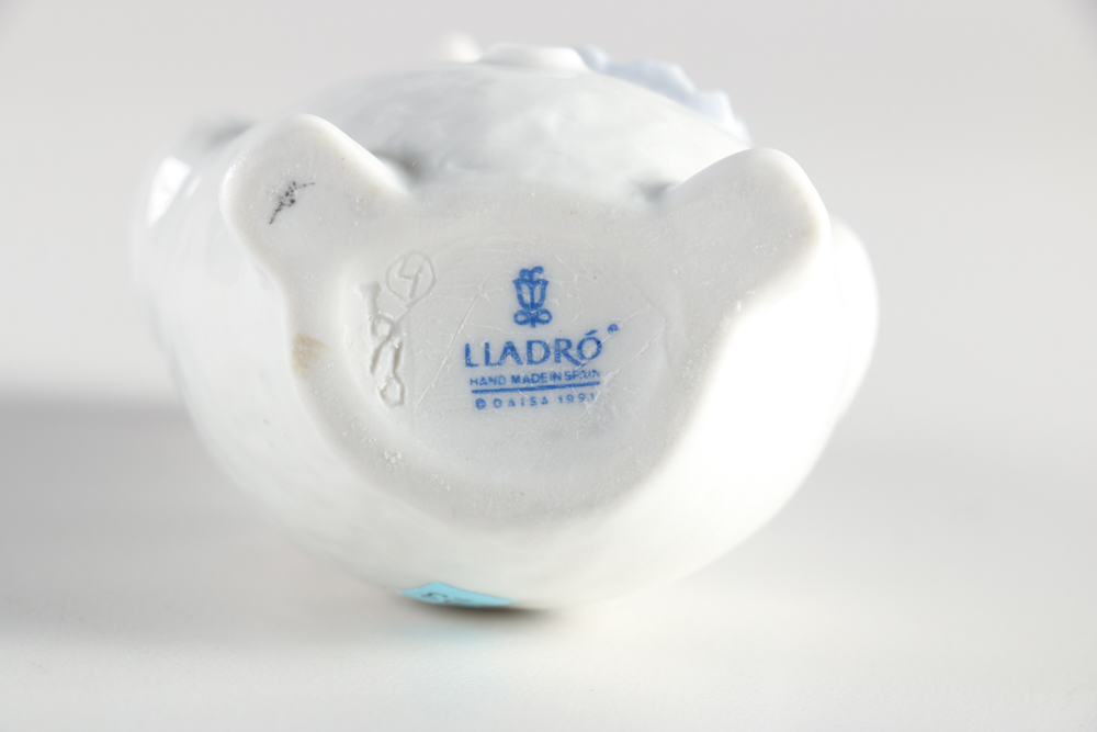 Lladró 1991 Snowman Ornament