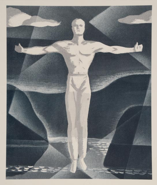 Pair of Solar Steel Corporation Vintage Holiday Prints