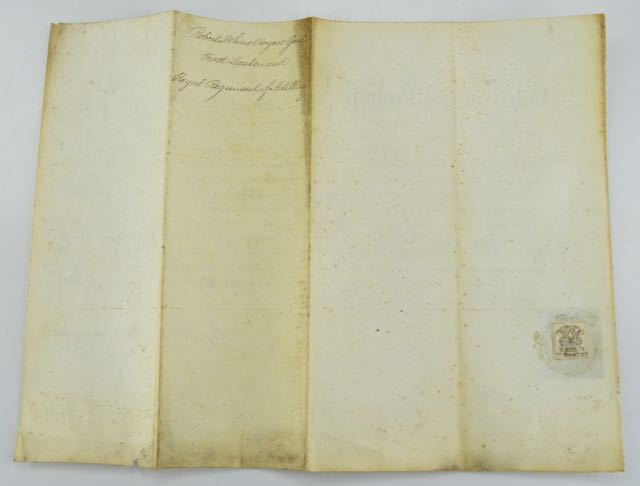George IV Military Document