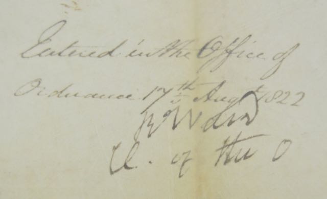 George IV Military Document