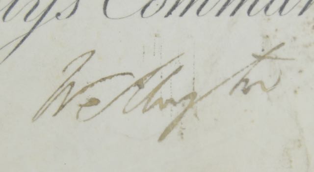 George IV Military Document