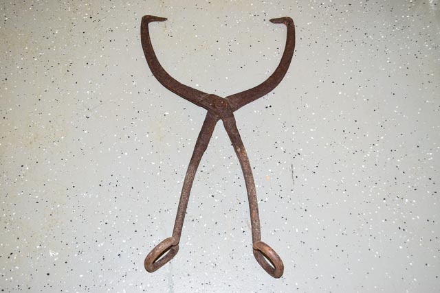 Vintage Railroad Tie Tongs