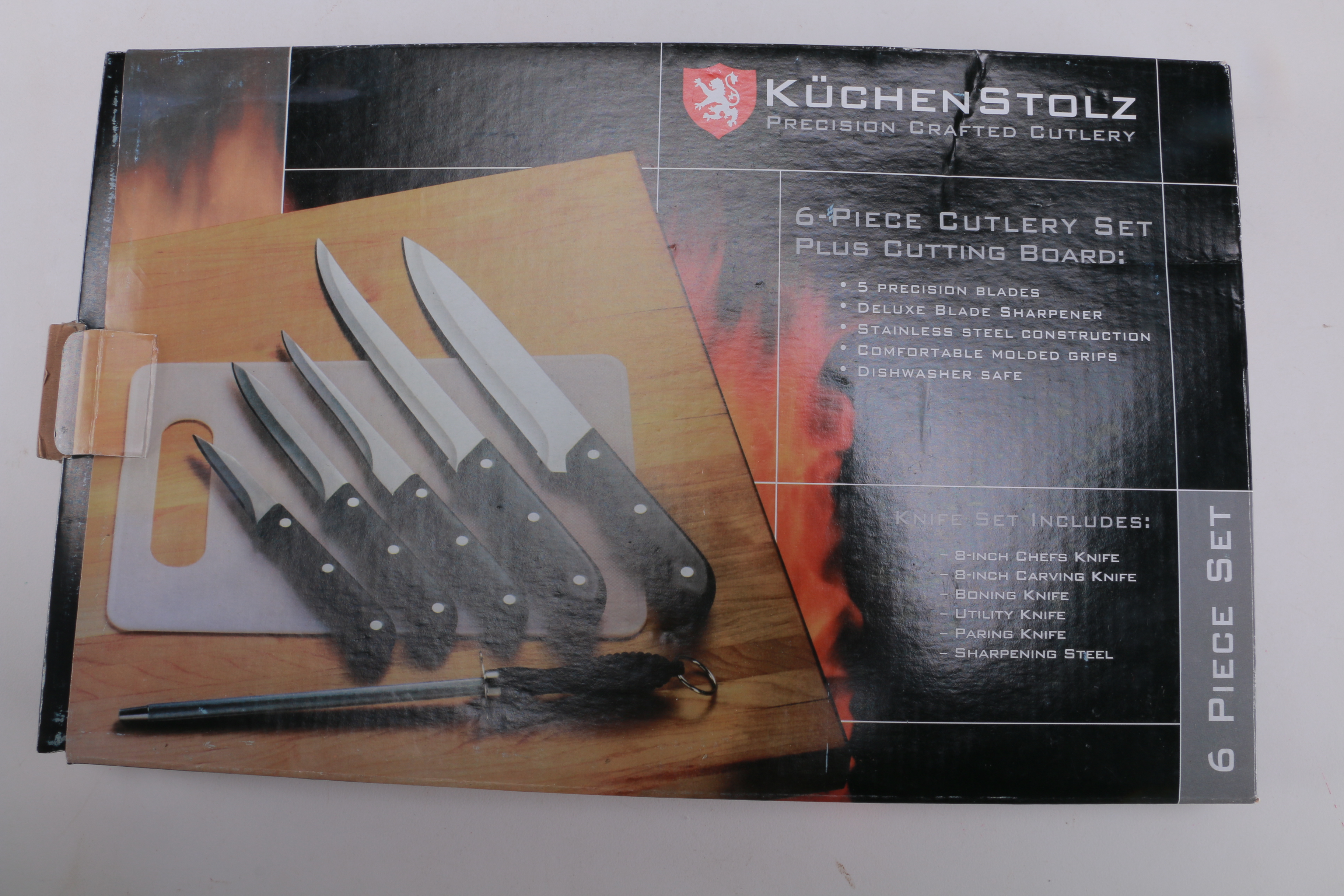 George Foreman Grill and Kuchenstolz Cutlery Set