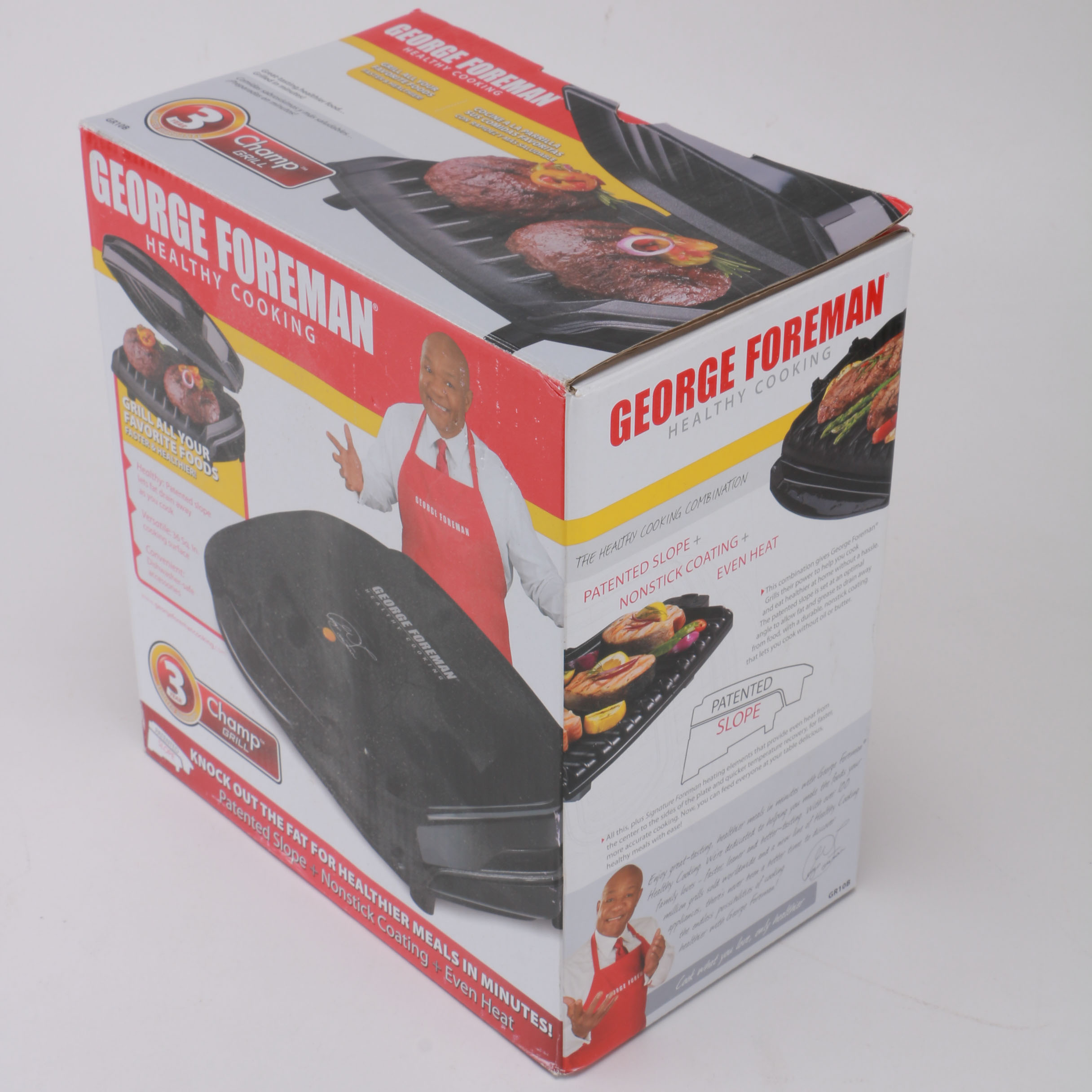 George Foreman Grill and Kuchenstolz Cutlery Set