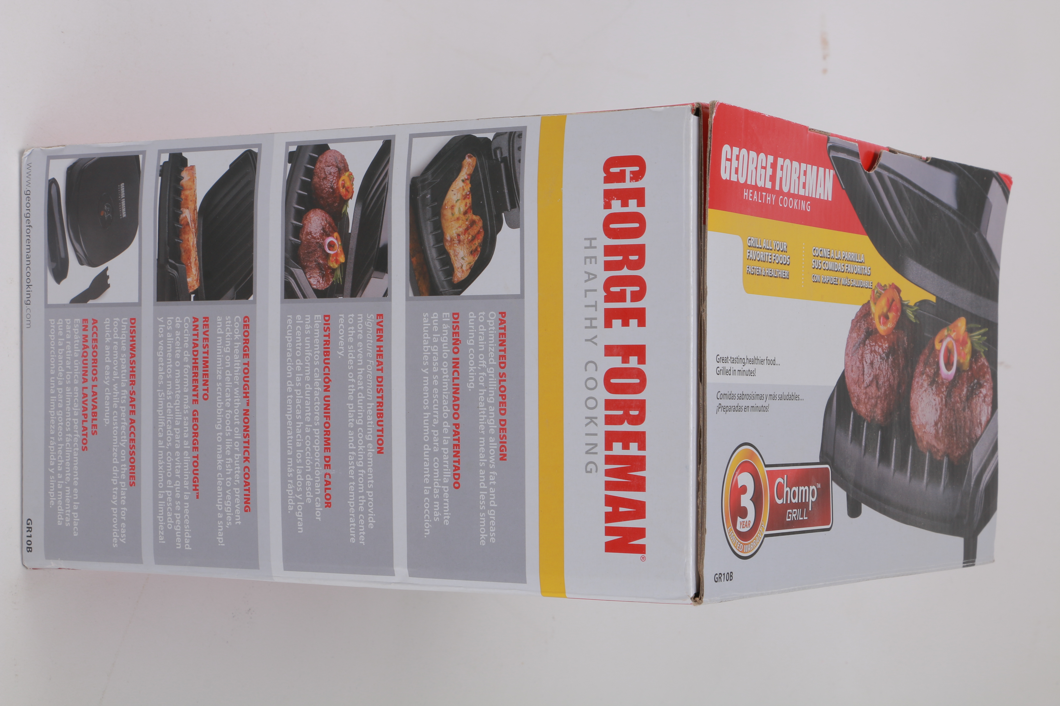 George Foreman Grill and Kuchenstolz Cutlery Set