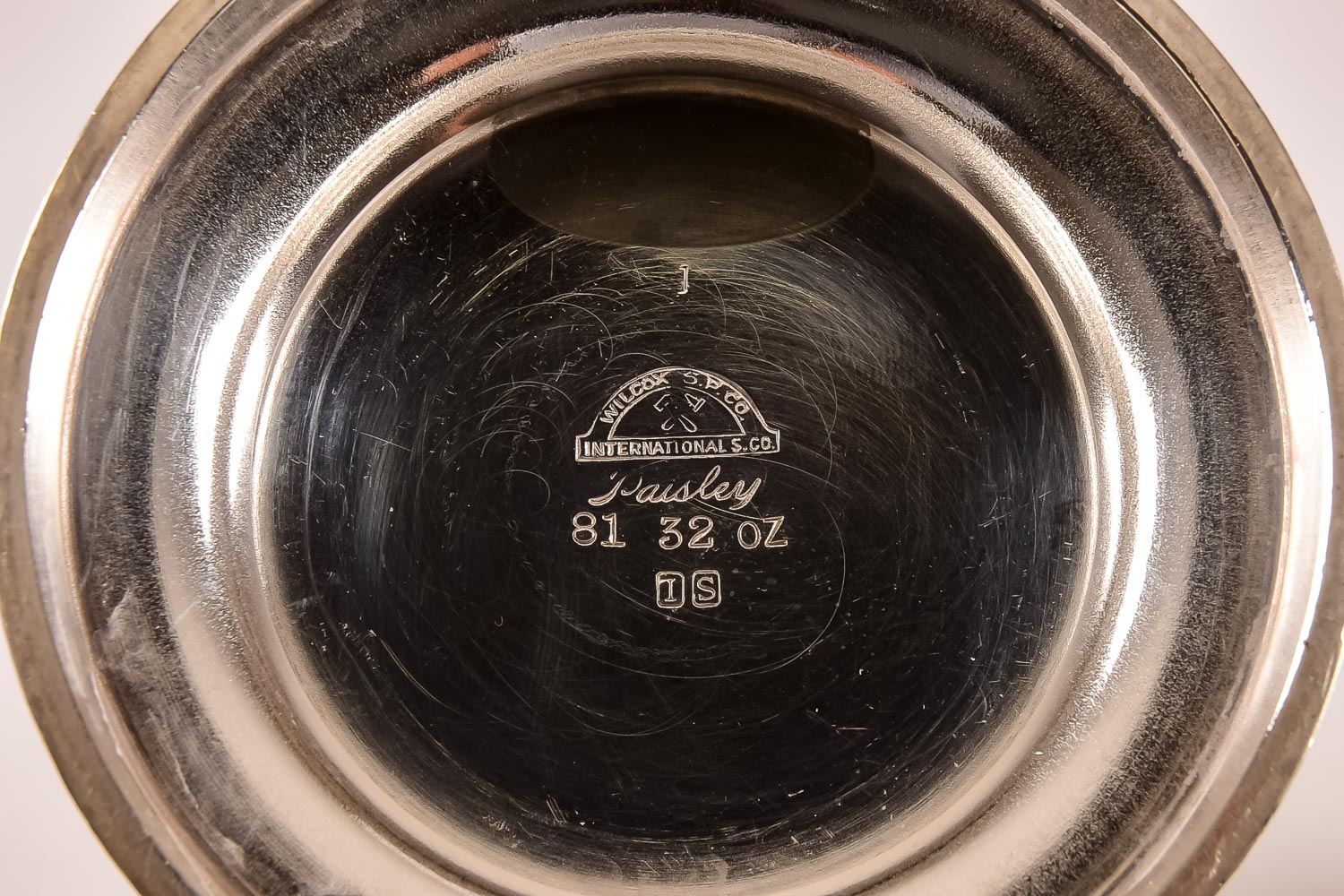 Wilcox Silver Plate Co. "Paisley" Pitcher with Lid