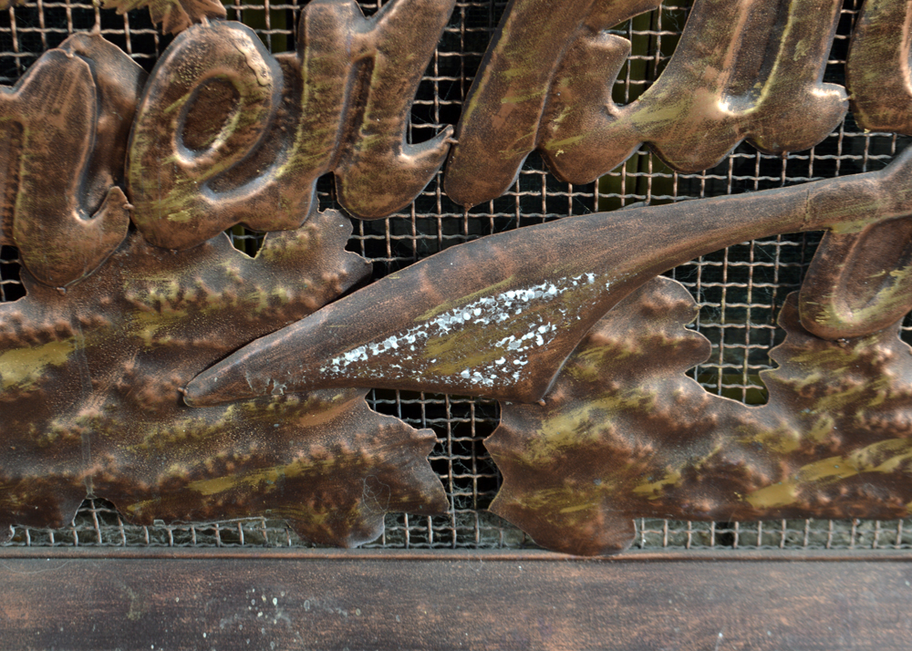 Leinenkugel Metal Fireplace Screen